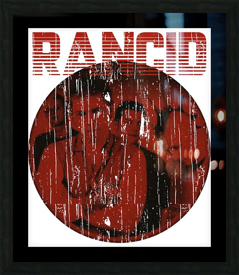 rancid 38 Picture Frame print