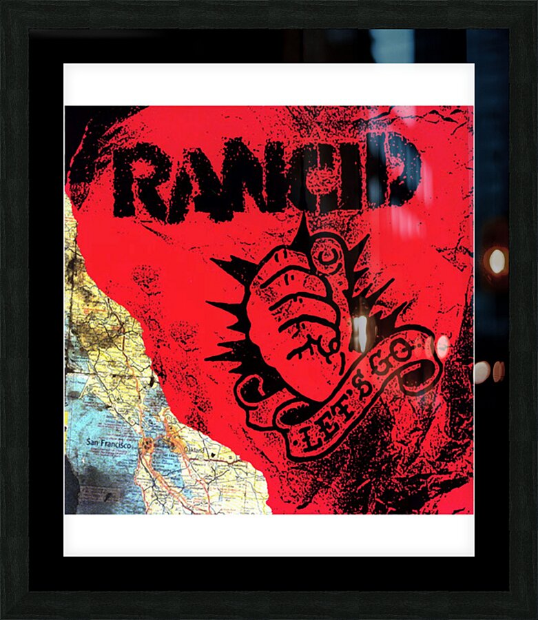 rancid 4 Picture Frame print