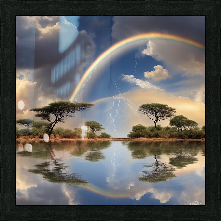 Reve nature Picture Frame print