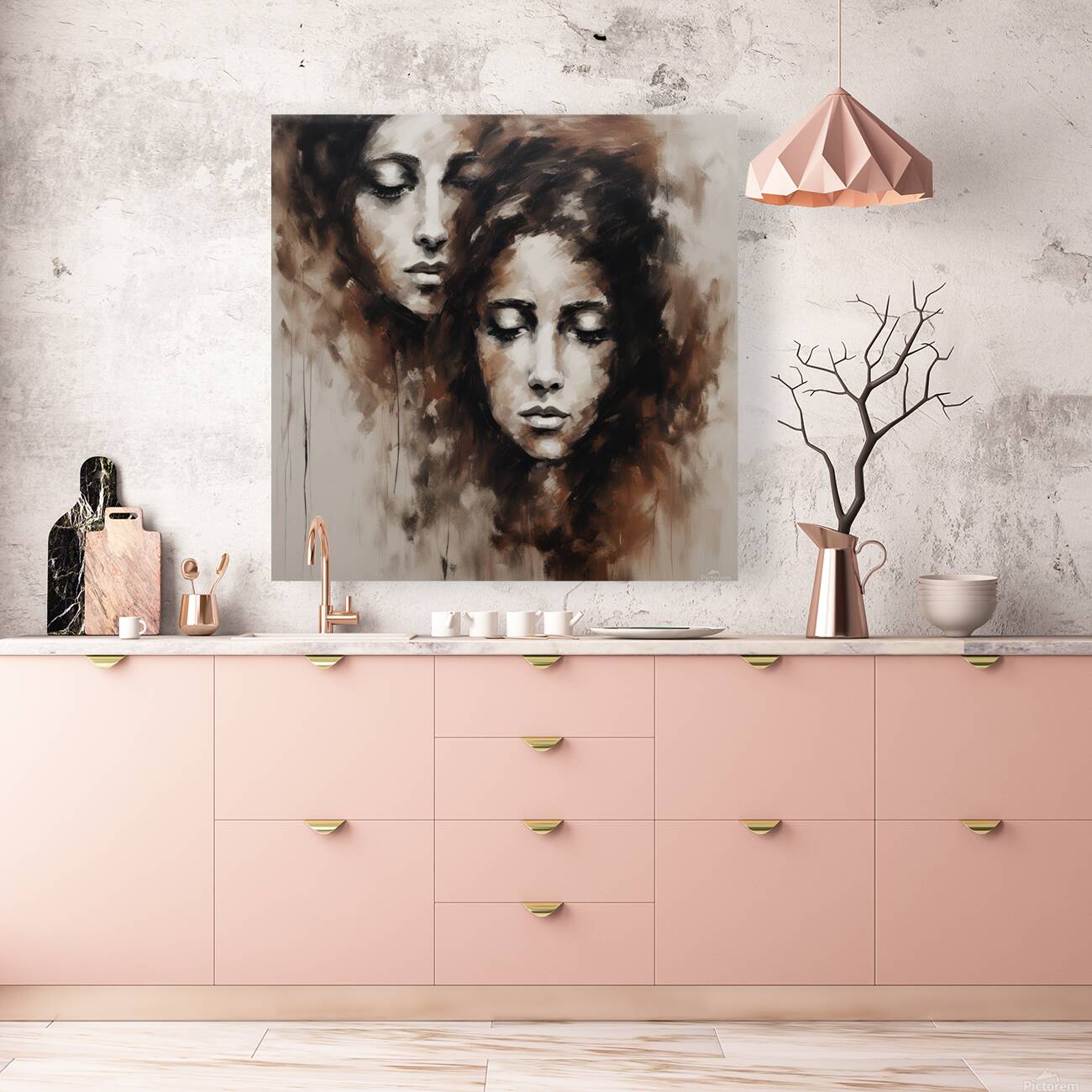 allure de tristesse  Reproduction