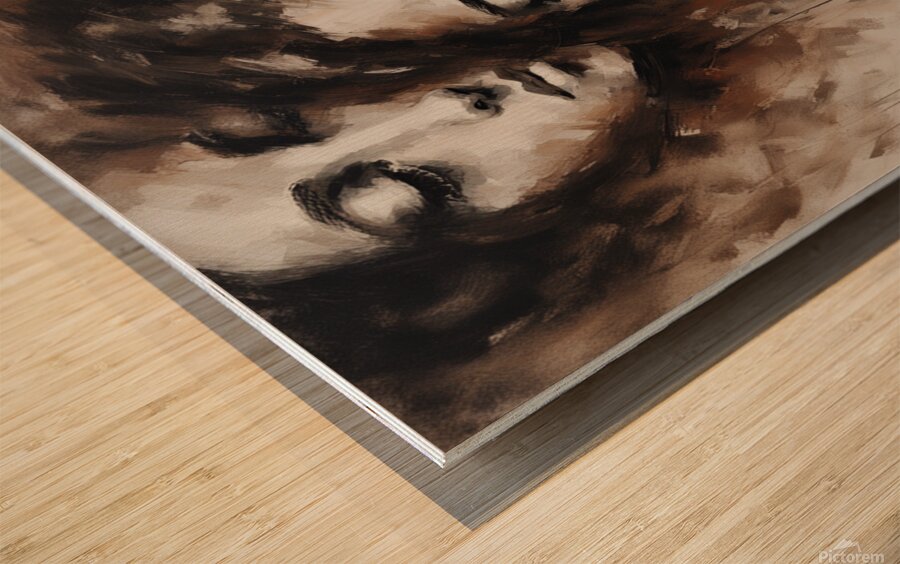 allure de tristesse  Wood print