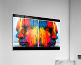 TITLE: COLORED MAN Acrylic Print