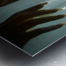 TITLE : BURNING TOUCH Metal print