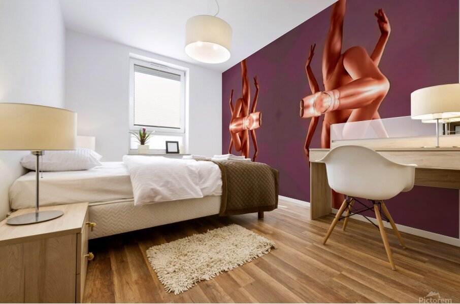 TITLE: BALLET DANCE  Mural print