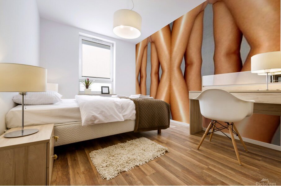 TITLE: FEMININE FORM COMPOSITION  Mural print