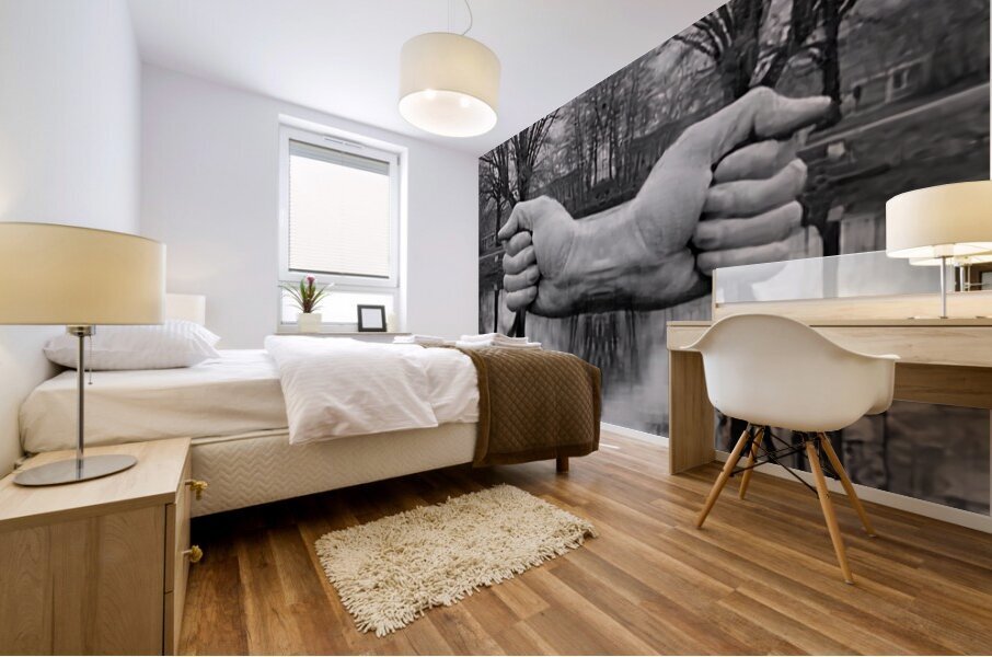 TITLE  : GROWING ROOTS Mural print