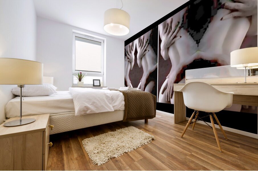 TITLE: EMBRACEMENT Mural print