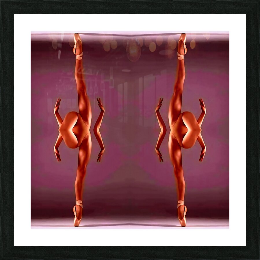 TITLE: BALLET CONFIGURATION  Picture Frame print