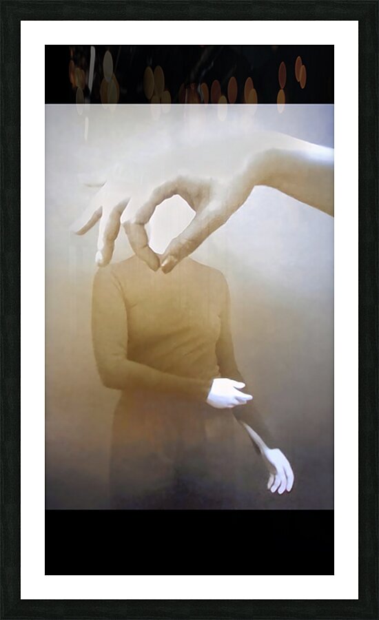 TITLE: THE SEARCH Picture Frame print