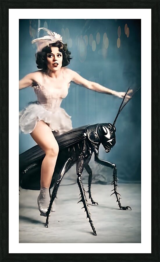 TITLE: MIDNIGHT DREAM  Picture Frame print