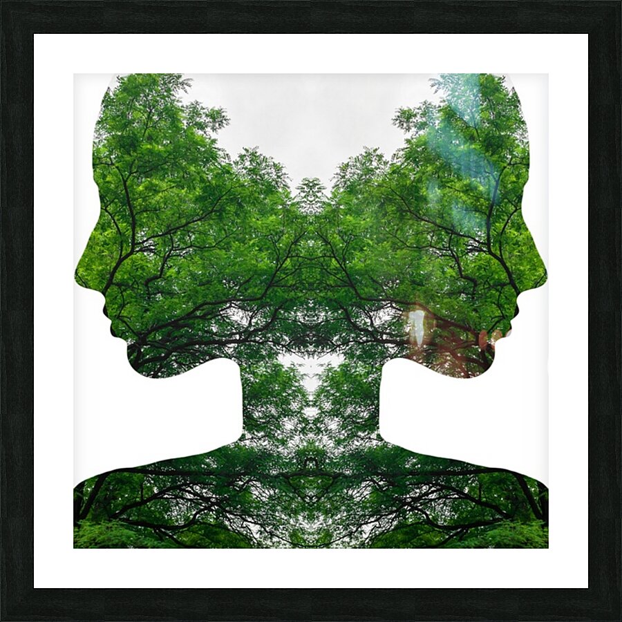 TITLE: NATURE PORTRAIT Picture Frame print