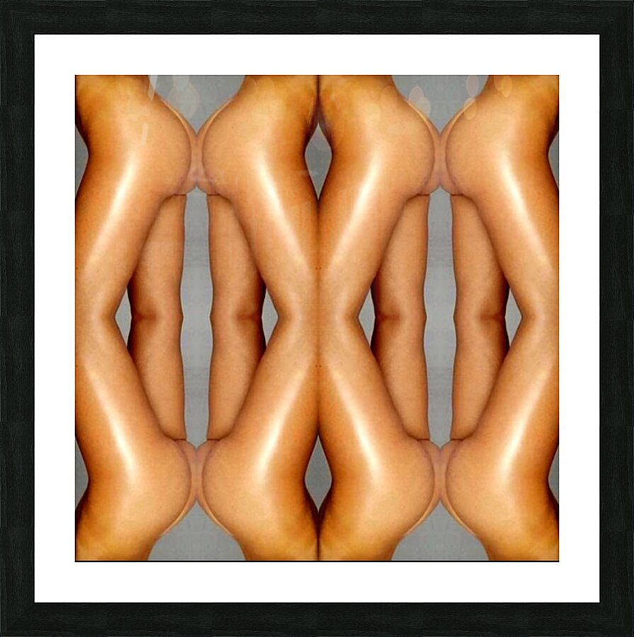 TITLE: FEMININE FORM COMPOSITION  Picture Frame print