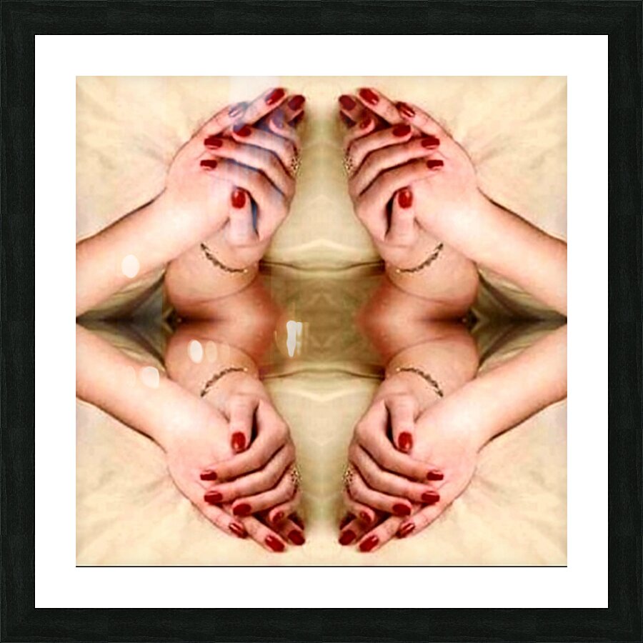 TITLE: GENTLE CONNECTION Picture Frame print