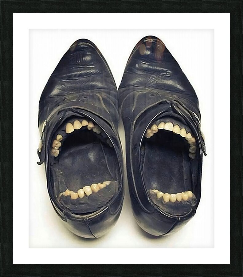 TITLE: SHOES Picture Frame print