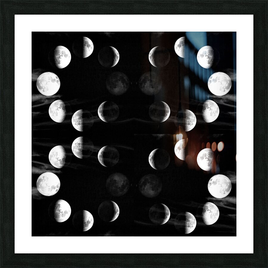 TITLE: COSMIC GLOW Picture Frame print