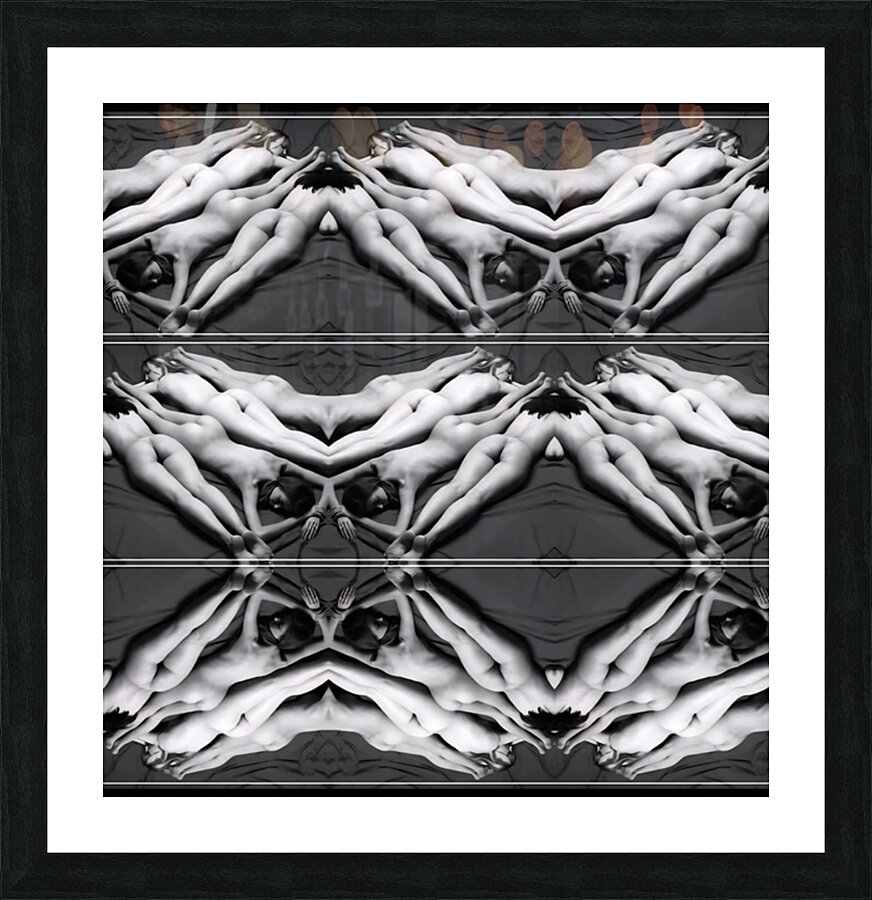 TITLE : SUNBATHING  Picture Frame print