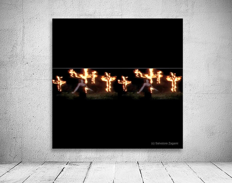 TITLE : CROSS BURNING  Wall Preview