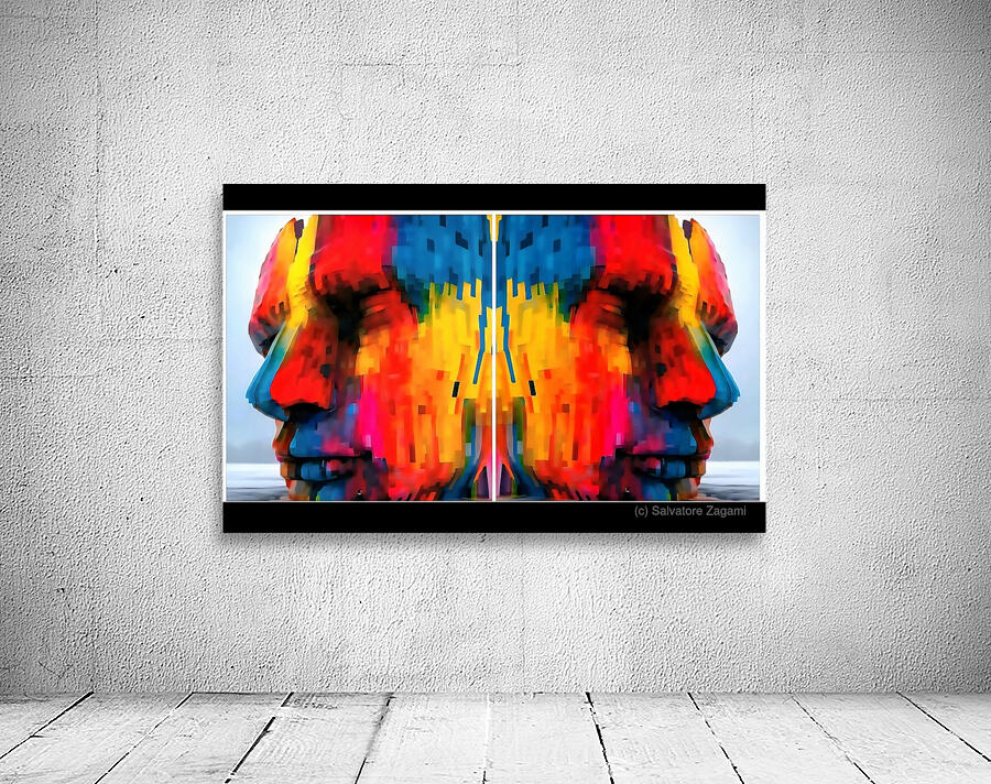 TITLE: COLORED MAN Wall Preview