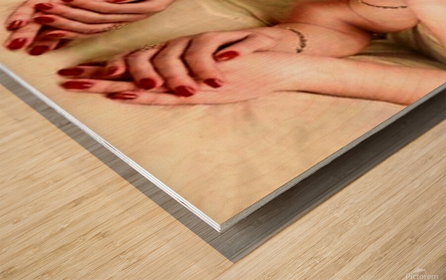 TITLE: GENTLE CONNECTION Wood print