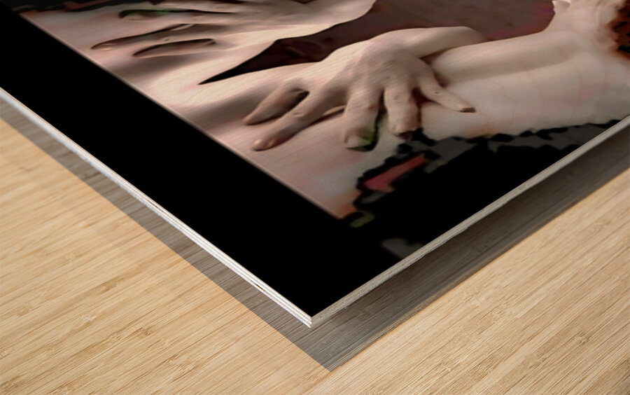 TITLE: EMBRACEMENT Wood print
