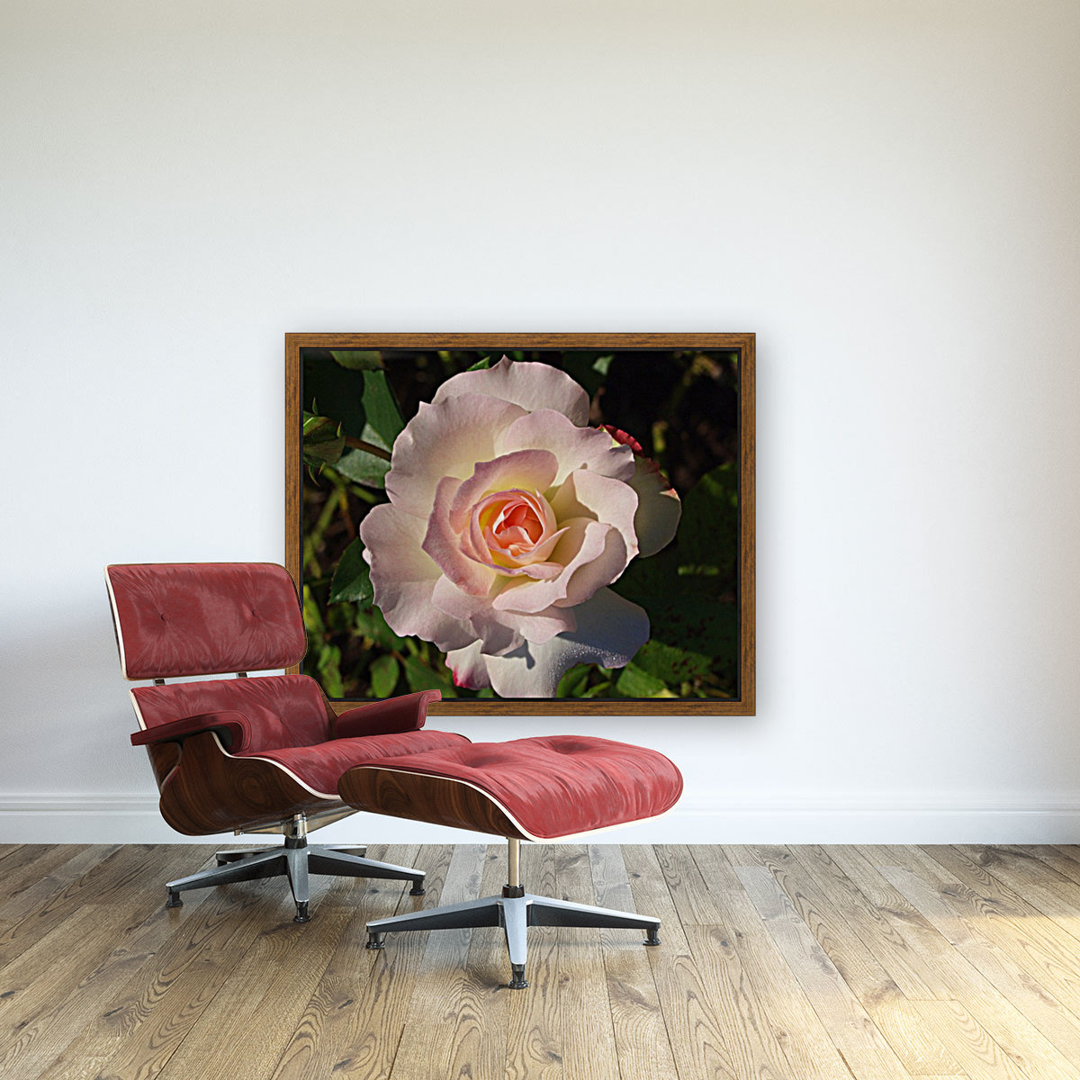 Pink Rose Reproduction