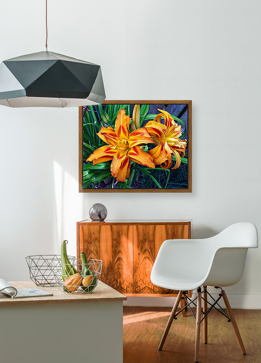 Day Lilies Reproduction