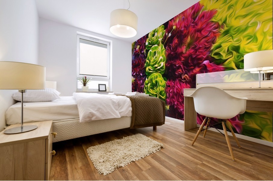 Lettuces Mural print