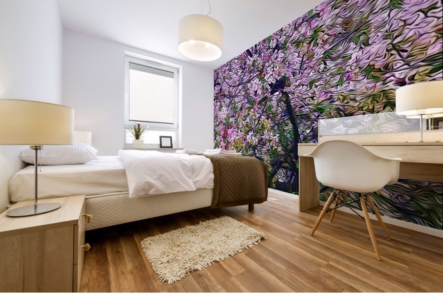 Cherry Tree Mural print