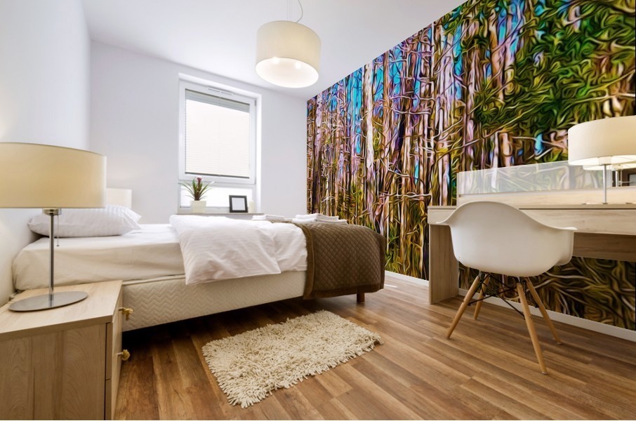 Florida Trees Mural print