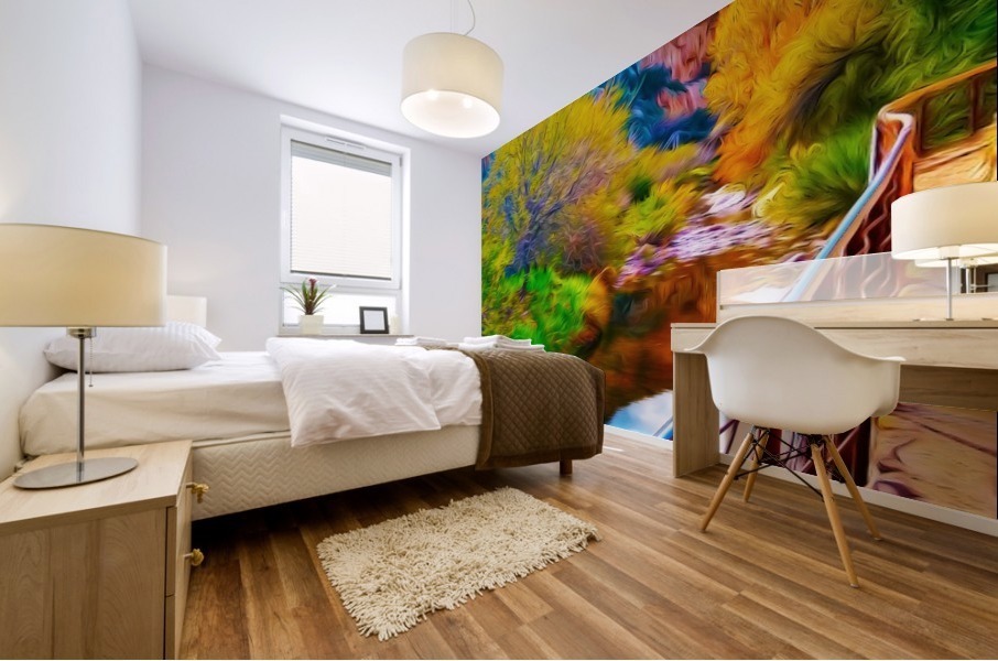 Botanical Walk Mural print
