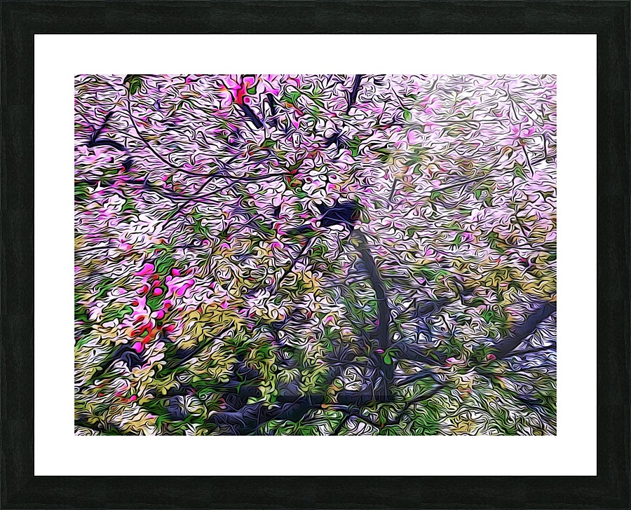 Cherry Tree Picture Frame print