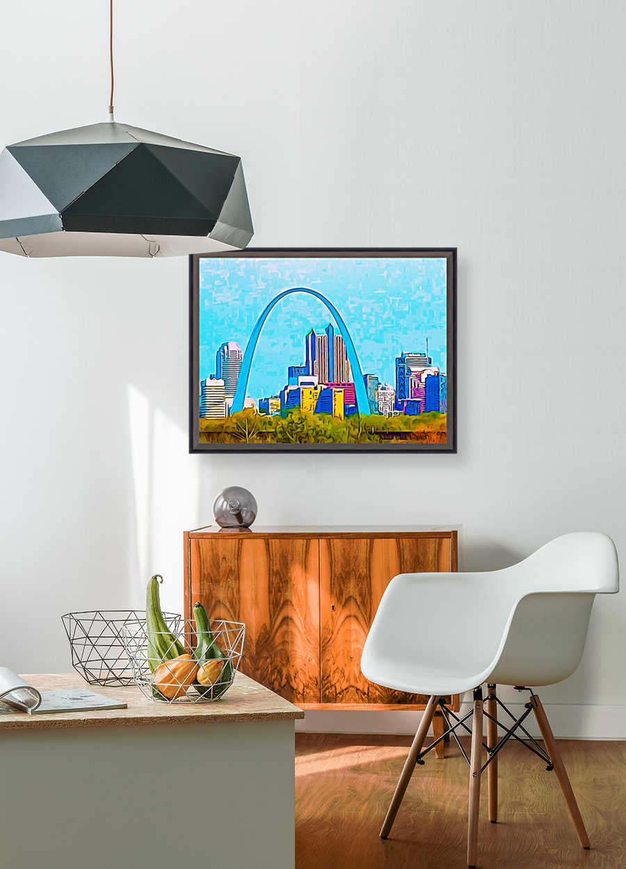Saint Louis Arch Reproduction