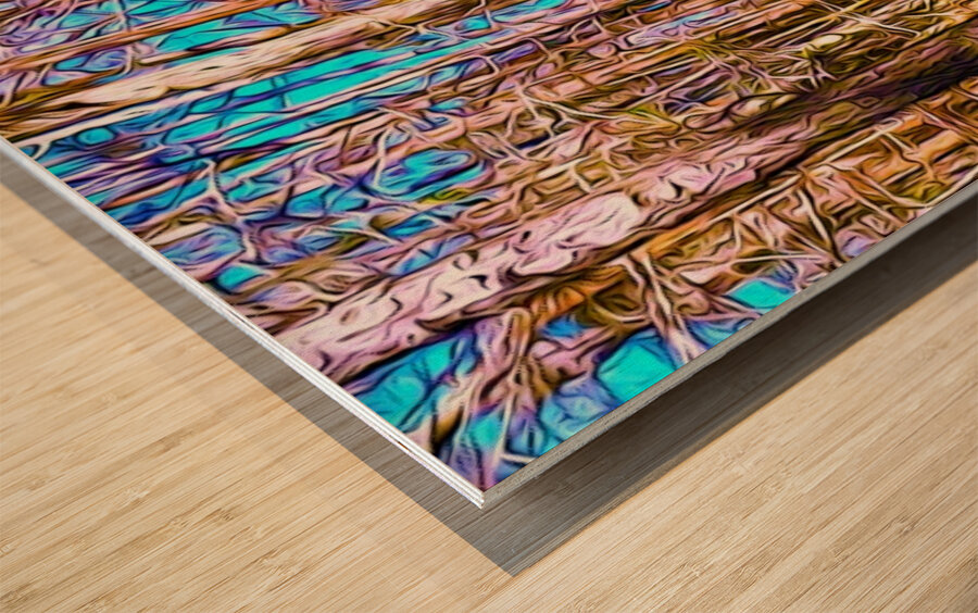 Florida Trees Wood print