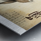 Year of the Rabbit A3 Metal print