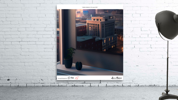 Mobile Alabama in the Year 2053 A10 Wall Preview