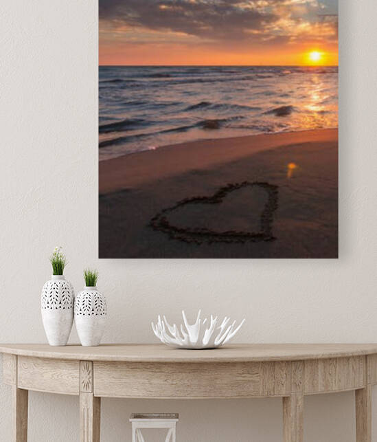 Sunset  Love in the Sand by MBMiller