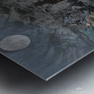 Moon Landscape Metal print