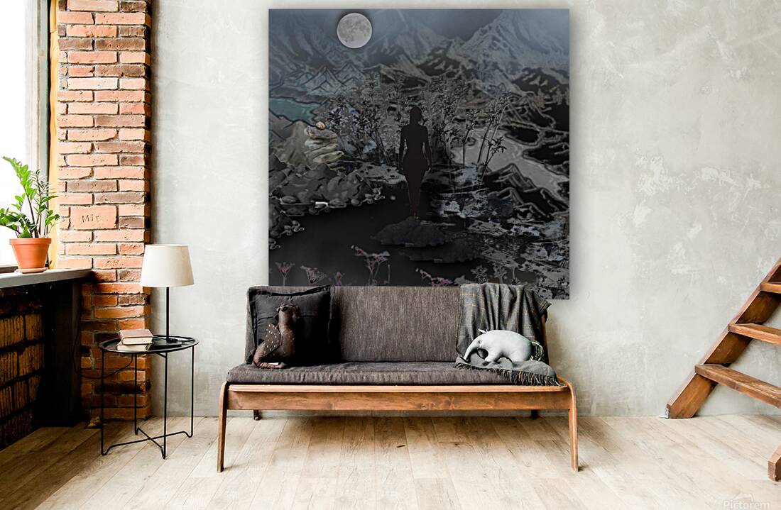Moon Landscape Reproduction