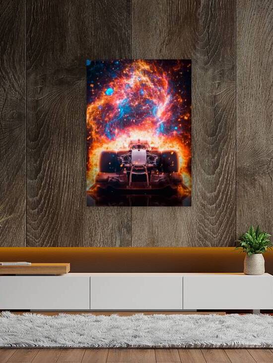 Formula One on Fire in the paddock by Gen Z