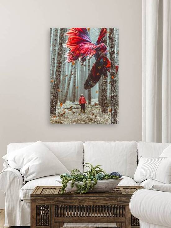 forest giant betta fish by Gen Z