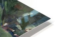 Koi with water lily  HD Metal print