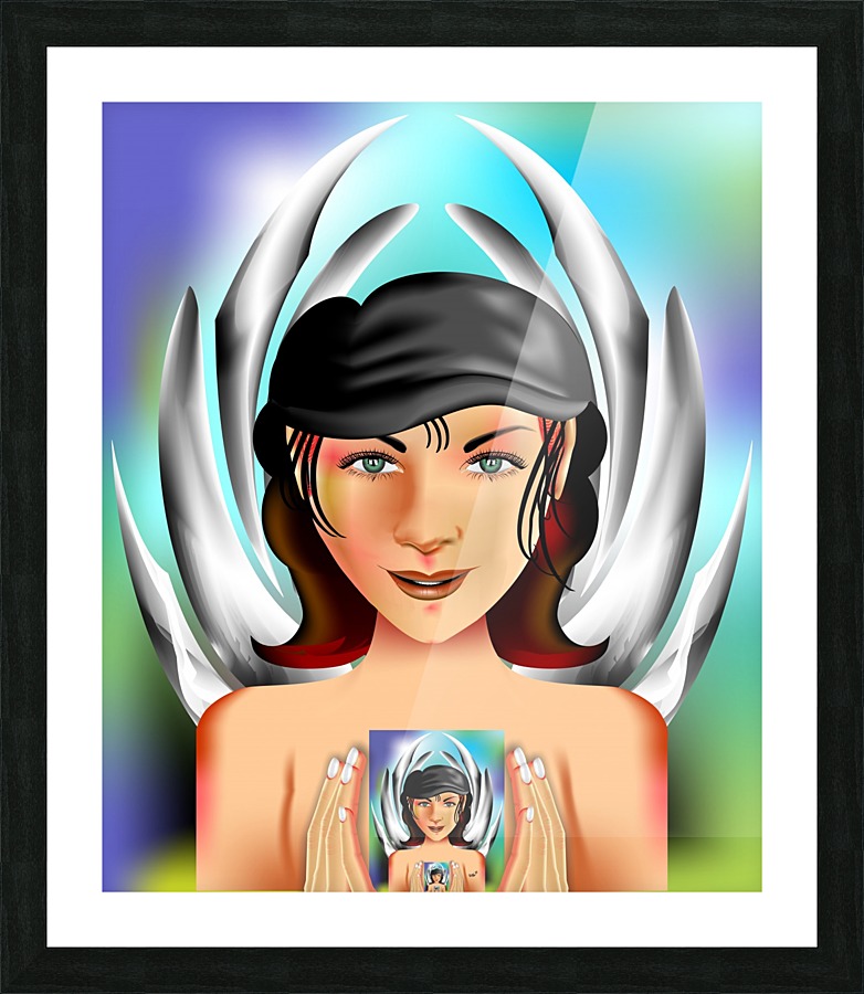 PORTRAIT Picture Frame print