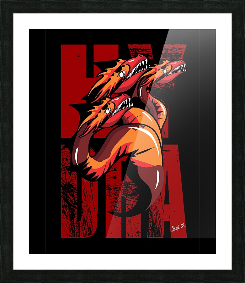 HYDRA Picture Frame print