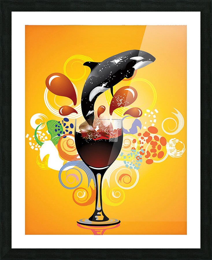 ORCA Picture Frame print
