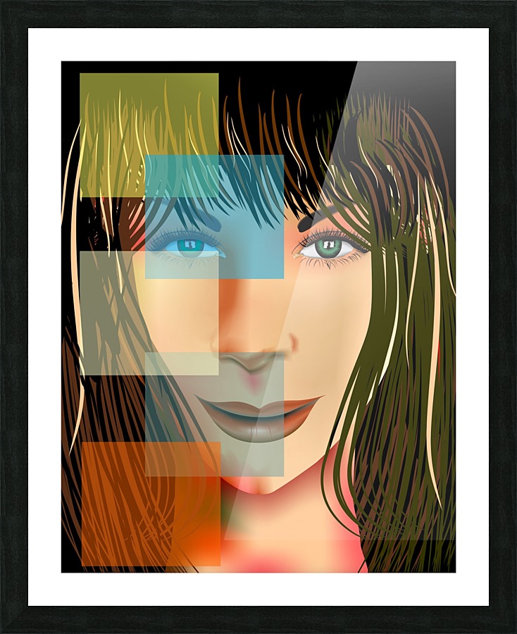 FACE Picture Frame print