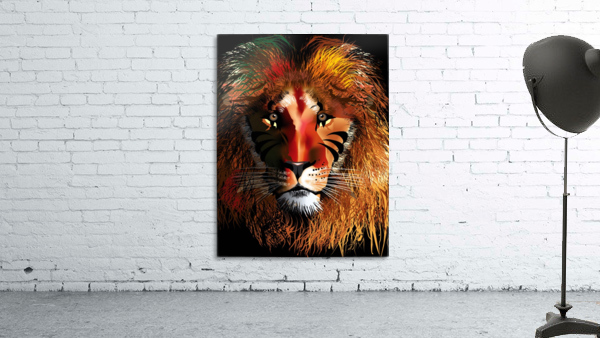 LION HEAD Wall Preview