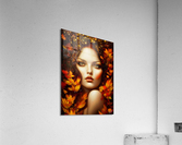 Lady Autumn Acrylic Print