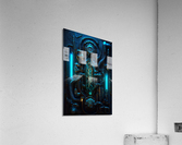 Steampunk Abstract Acrylic Print