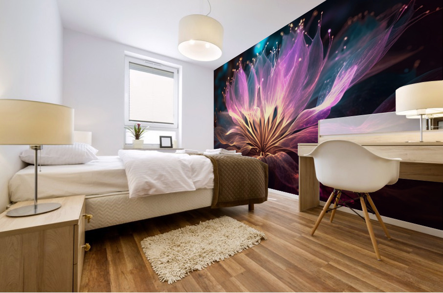 Glowing Mural print