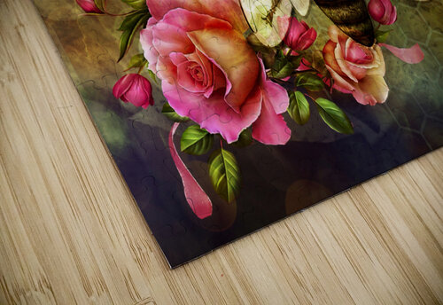 Bee and Honeycomb ArtDreamStudio puzzle